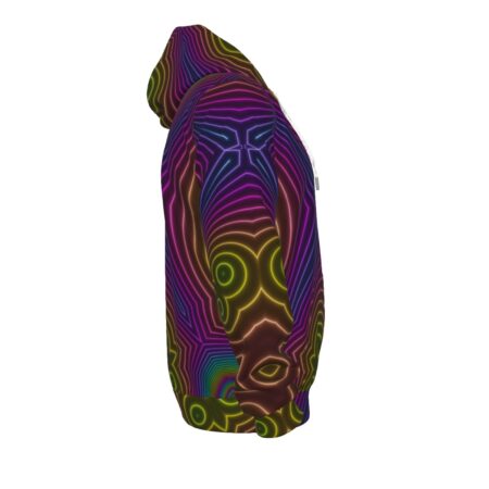 All-Over Print Unisex Pullover Hoodie With Zipper Closure | 310GSM Cotton