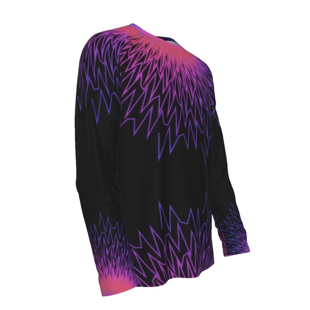 All-Over Print Men's Raglan Long Sleeve T-shirt  | 190GSM Cotton