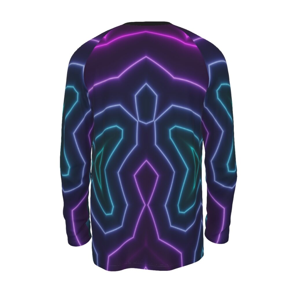 All-Over Print Men's Raglan Long Sleeve T-shirt  | 190GSM Cotton