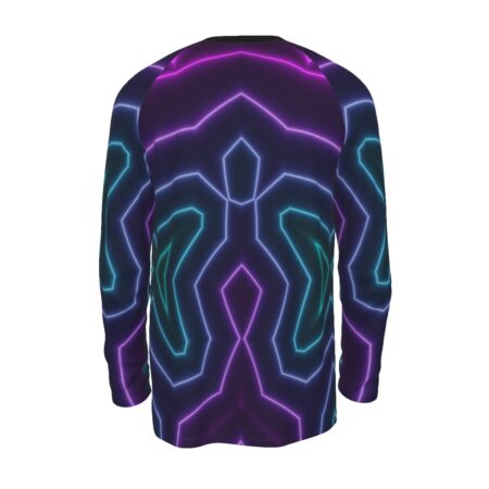 All-Over Print Men's Raglan Long Sleeve T-shirt  | 190GSM Cotton