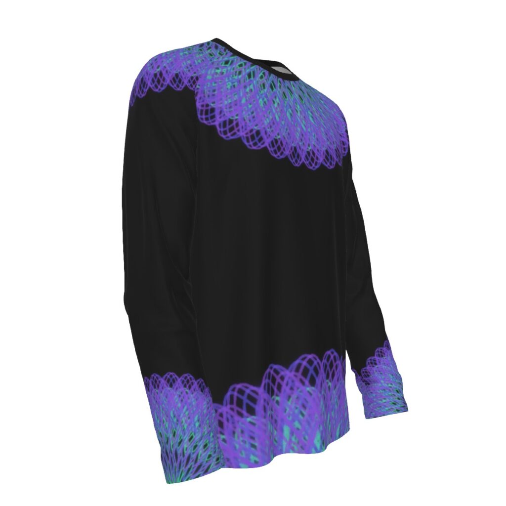 All-Over Print Men's Raglan Long Sleeve T-shirt  | 190GSM Cotton